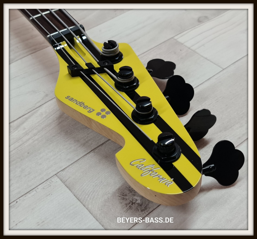 Sandberg California II TT4 Lionel Shortscale, Custom Color Letterbox Yellow Highgloss+Black Stripes